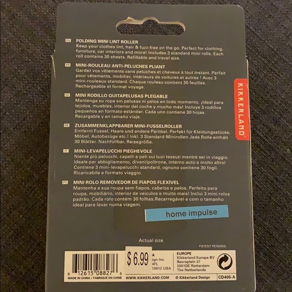 🆕 🎁 Folding Lint Roller - Picture 2 of 2